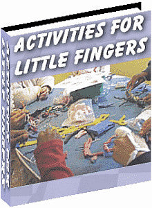 Violet book cover displaying kids playing