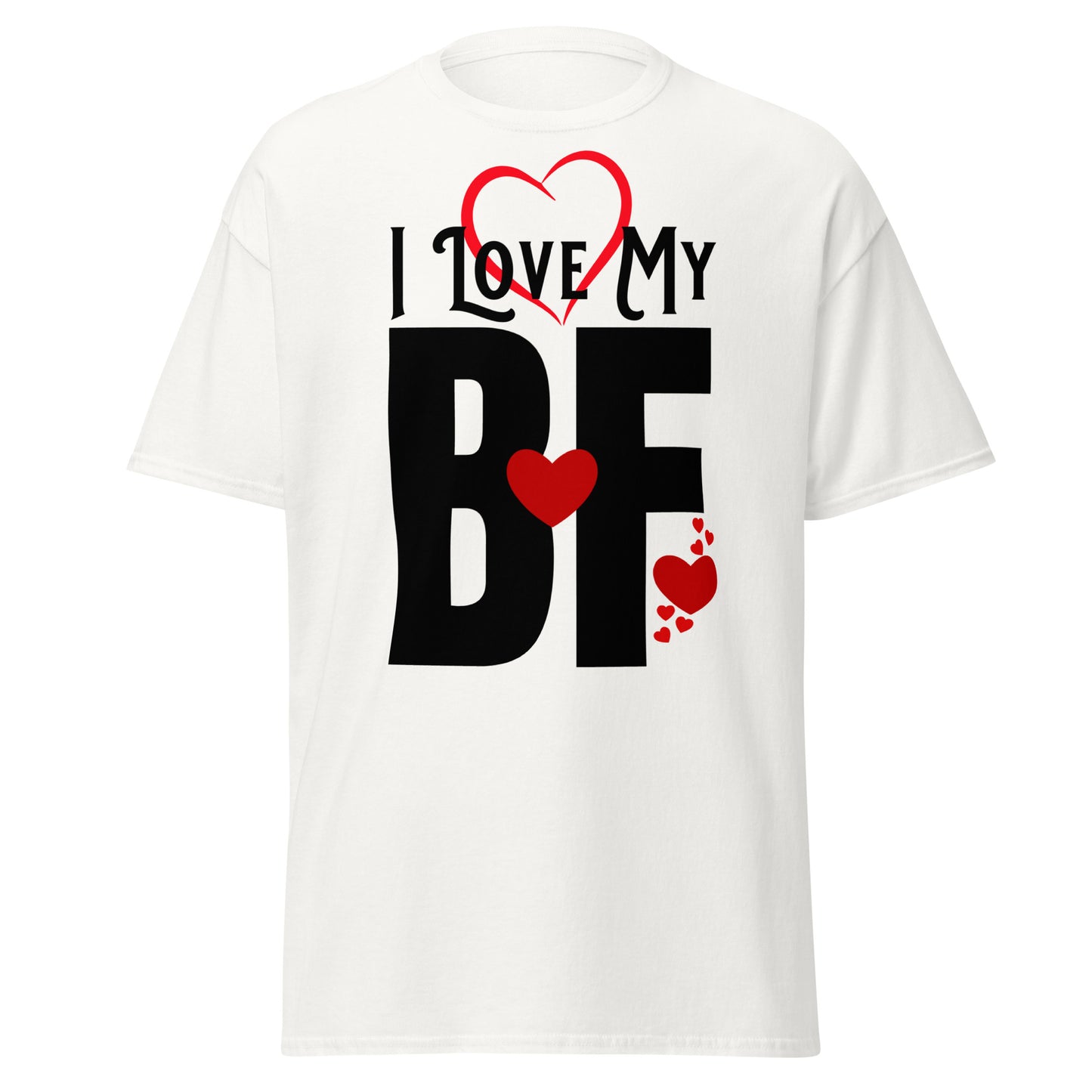 I Love My BF Graphic T-shirts