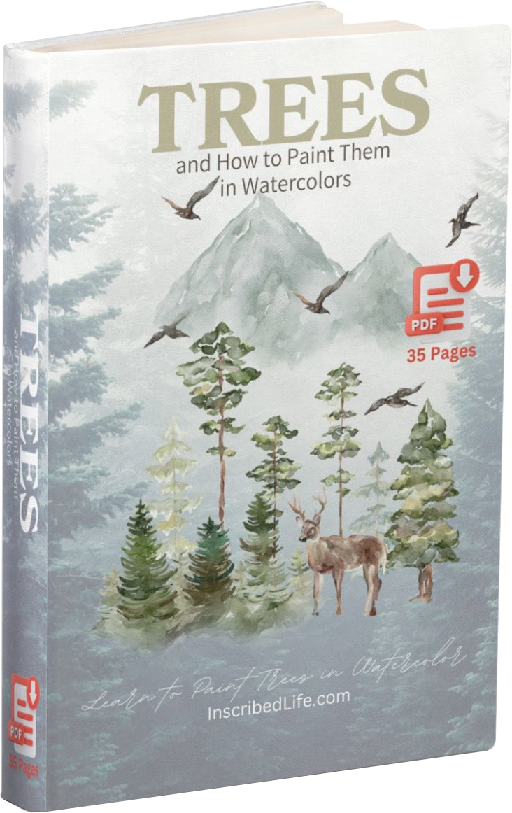 Trees and How to Paint Them in Watercolors eBook